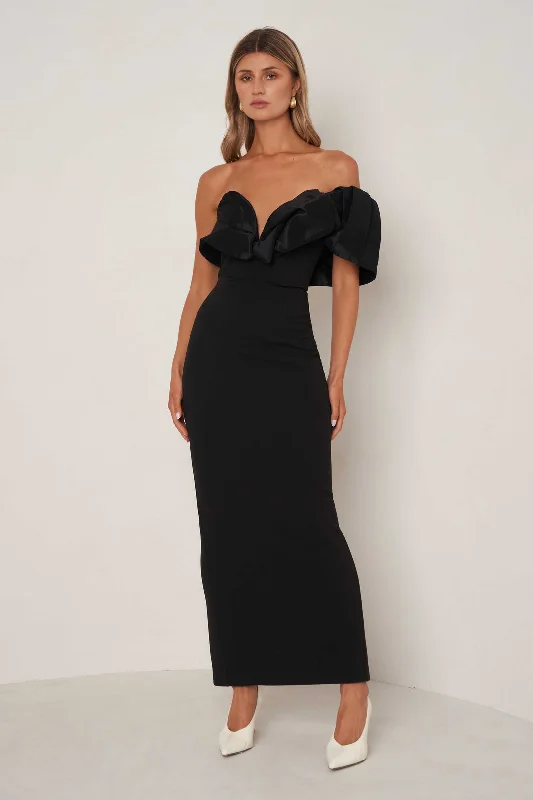 Naomi Dress - Black Budget Friendly