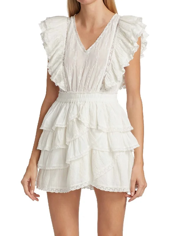 Corelli Dress in White Summer Essentials