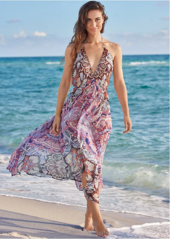 High-Low Cover-Up Dress - Summer Sands Seasonal Style Discounts