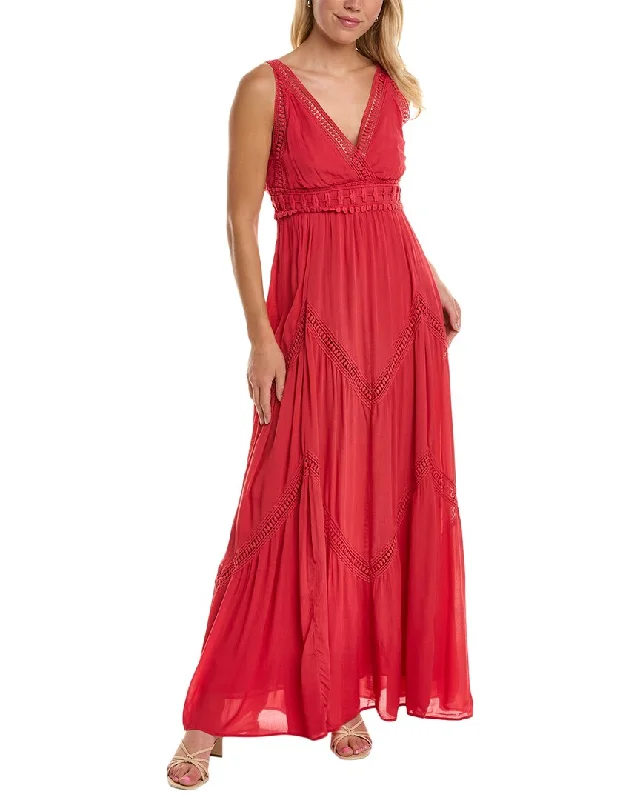 Max Studio Gauze Maxi Dress Embrace New Fashion