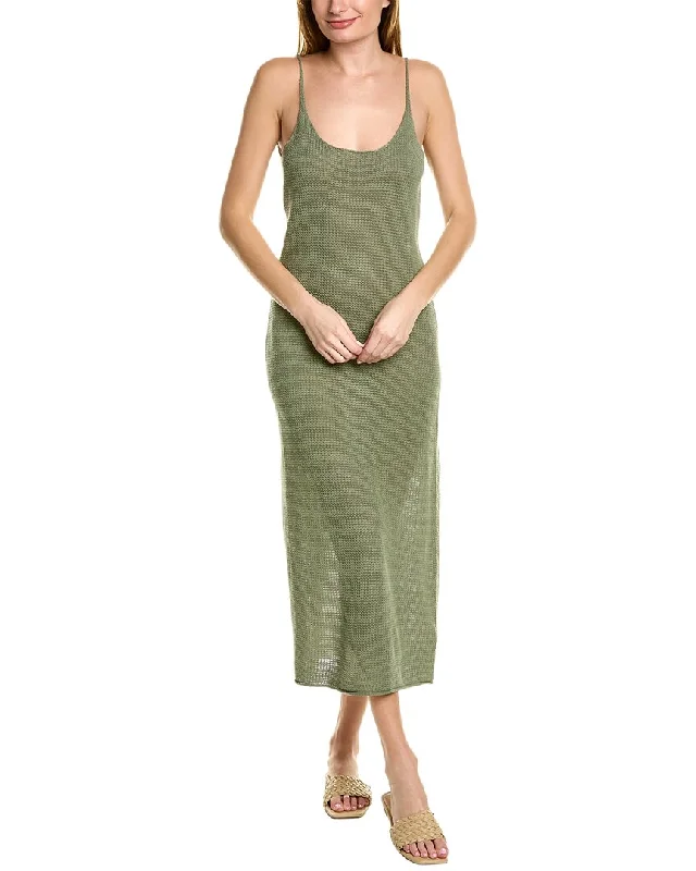 Onia Textured Linen Maxi Dress Fashion Sale