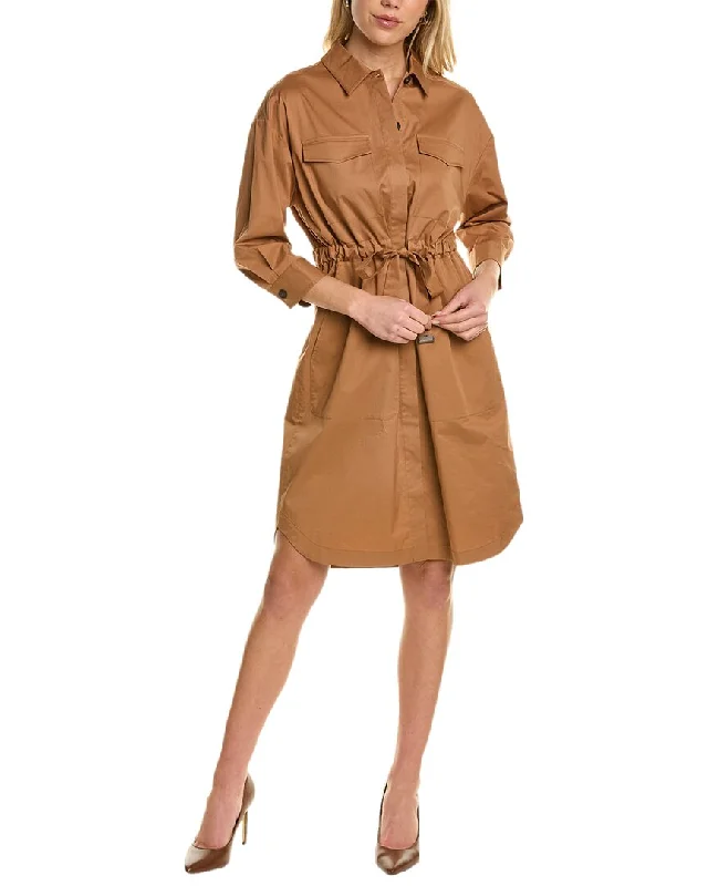 Peserico Tie Waist Shirtdress Huge Price Cut