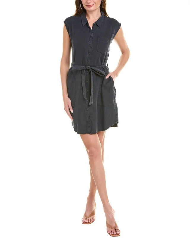 Splendid Mercer Linen-Blend Shirtdress Unbeatable Deals