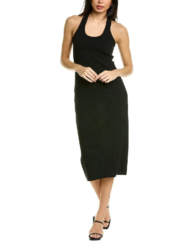 Vince Ribbed Racerback Tank Dress Unbeatable Prices