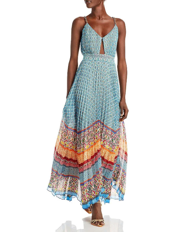 Womens Pleated Long Maxi Dress Get The Latest Trends