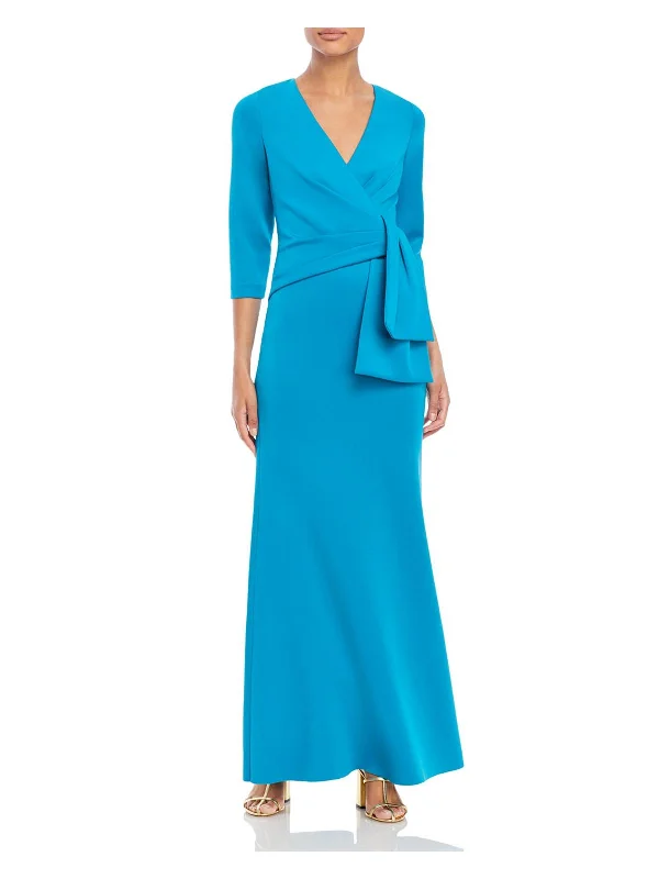 Womens V-Neck Long Evening Dress Elevate Your Wardrobe