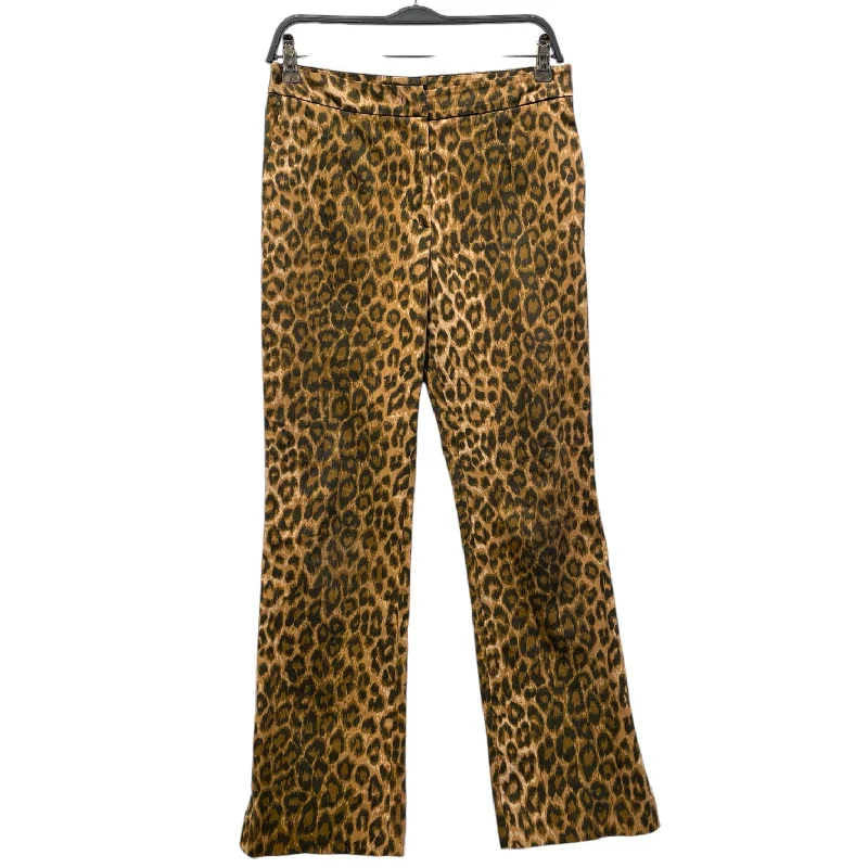 BLUMARINE/Straight Pants/2/Leopard/Cotton/BRW/ Elegant Contour