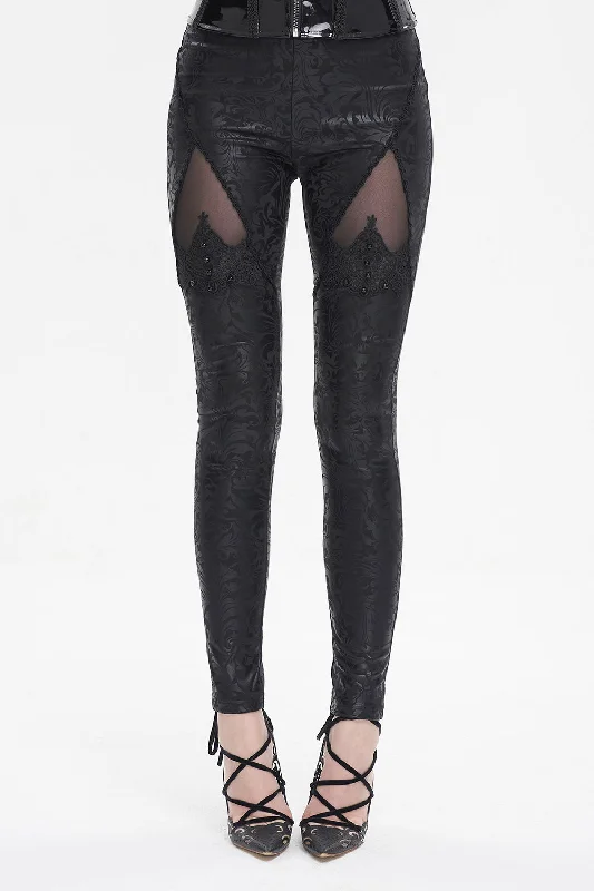 Regions Beyond Brocade Leggings Flowing Silhouette