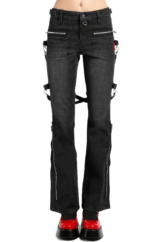 Tripp NYC Night Rider Jeans [BLACK DENIM] Anniversary Sale